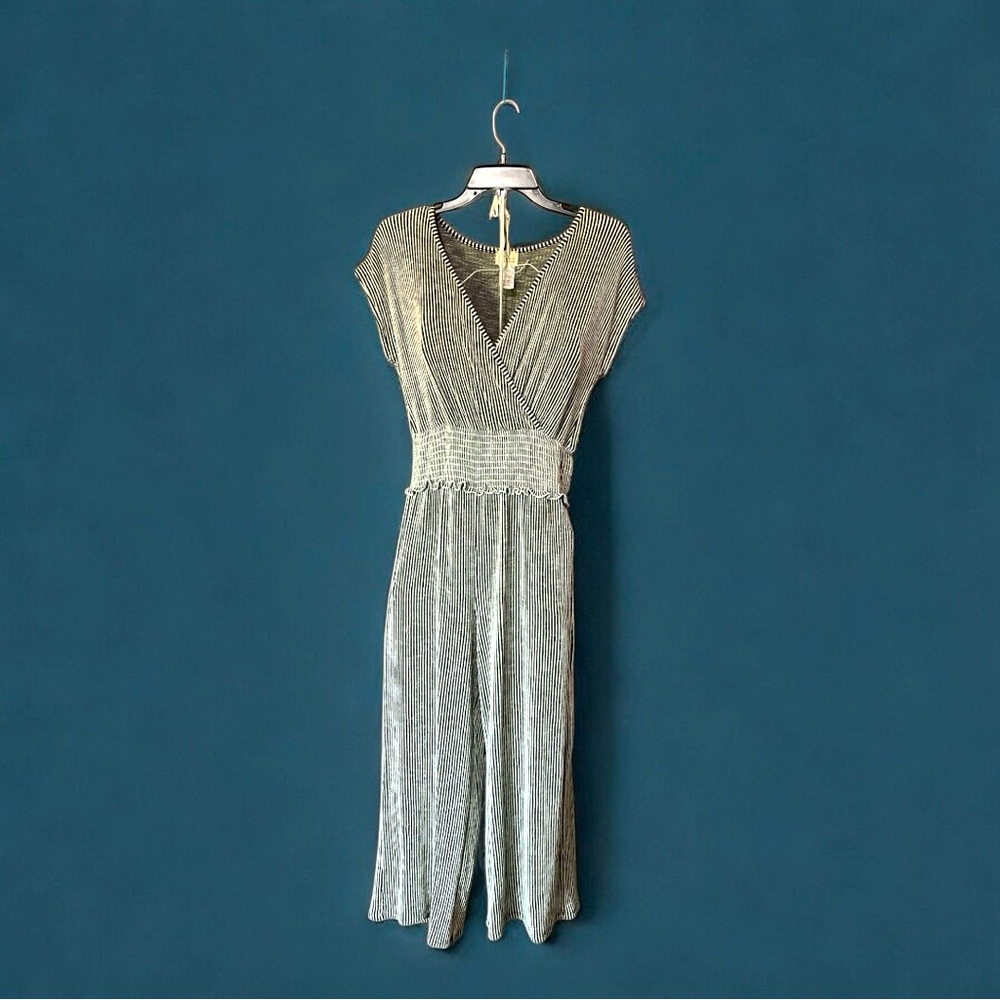 Pinstriped Jumpsuit from Caution To The Wind , size Medium- NWOT